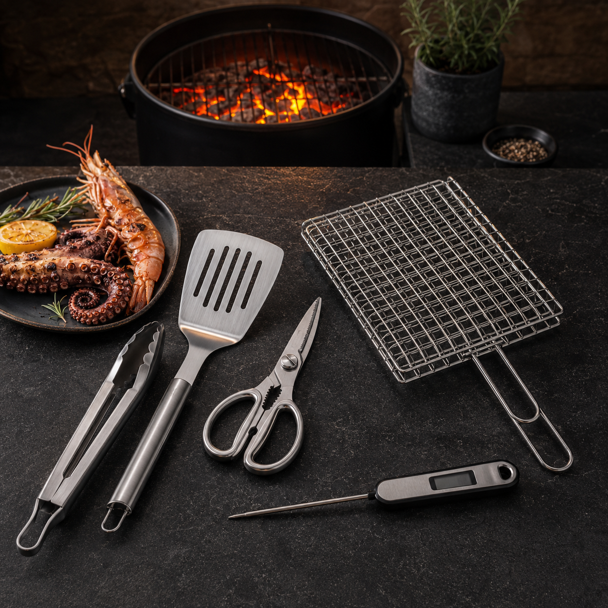 Seafood Tools & BBQ