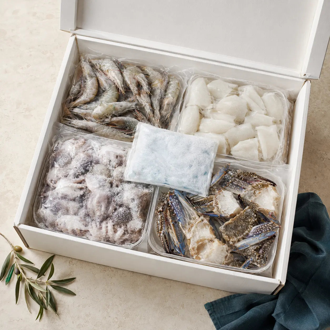 Essential Frozen Seafood Grill Box – 6 kg