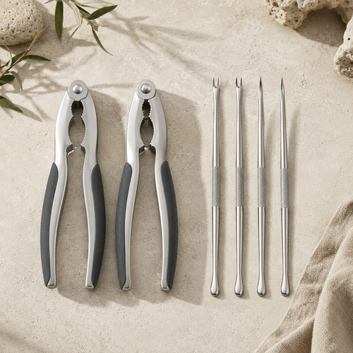 Crab and Lobster Cracker & Pick Set – product image 1