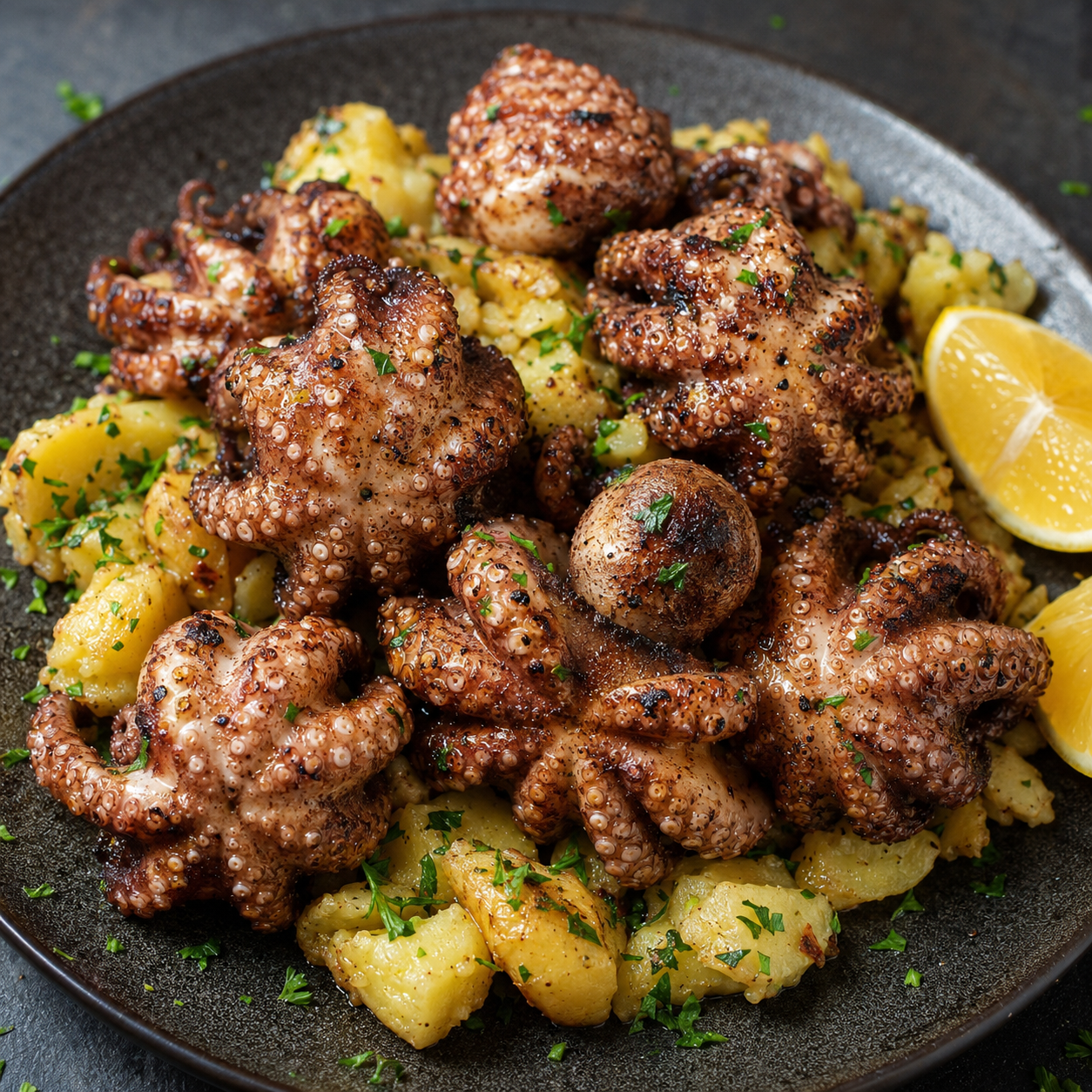 Frozen Whole Common Octopus – Octopus vulgaris – 1 kg – product image 3