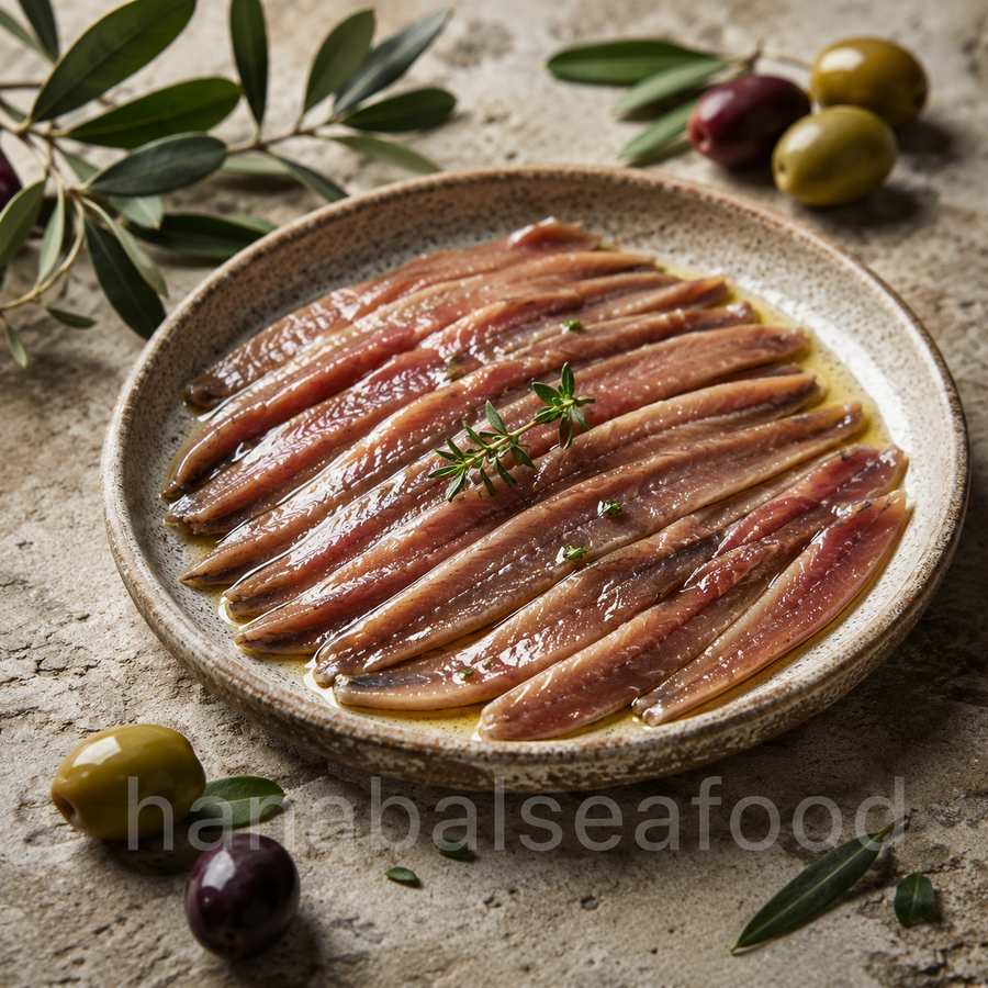 Torkade anchovies “Sun Gold”