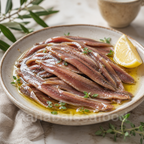 Torkade anchovies “Sun Gold”