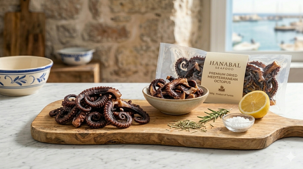Wild-Caught Sun-Dried Mediterranean Octopus