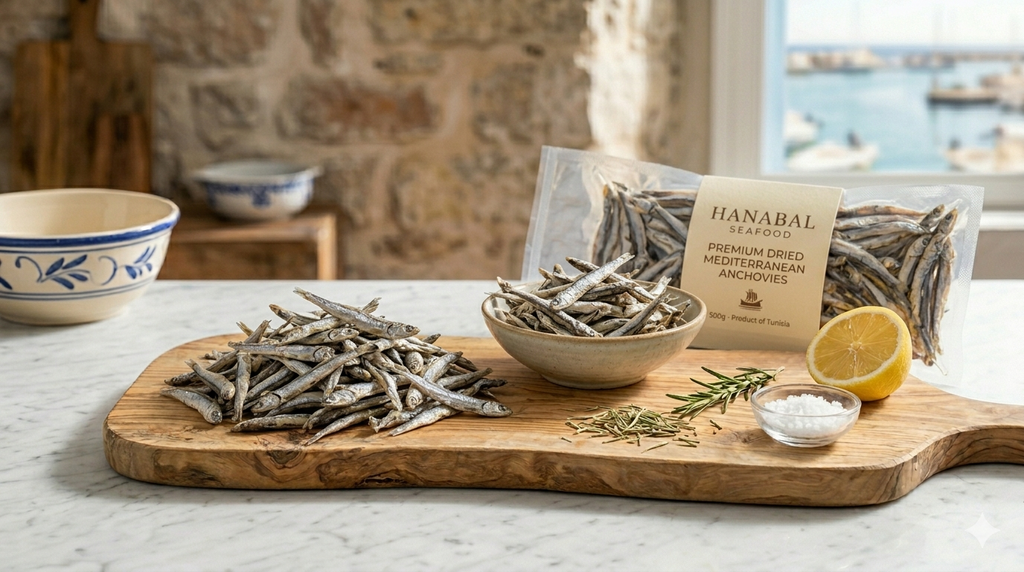 Tunisian Sun Gold: Premium Dried Anchovies (Umami Bomb)