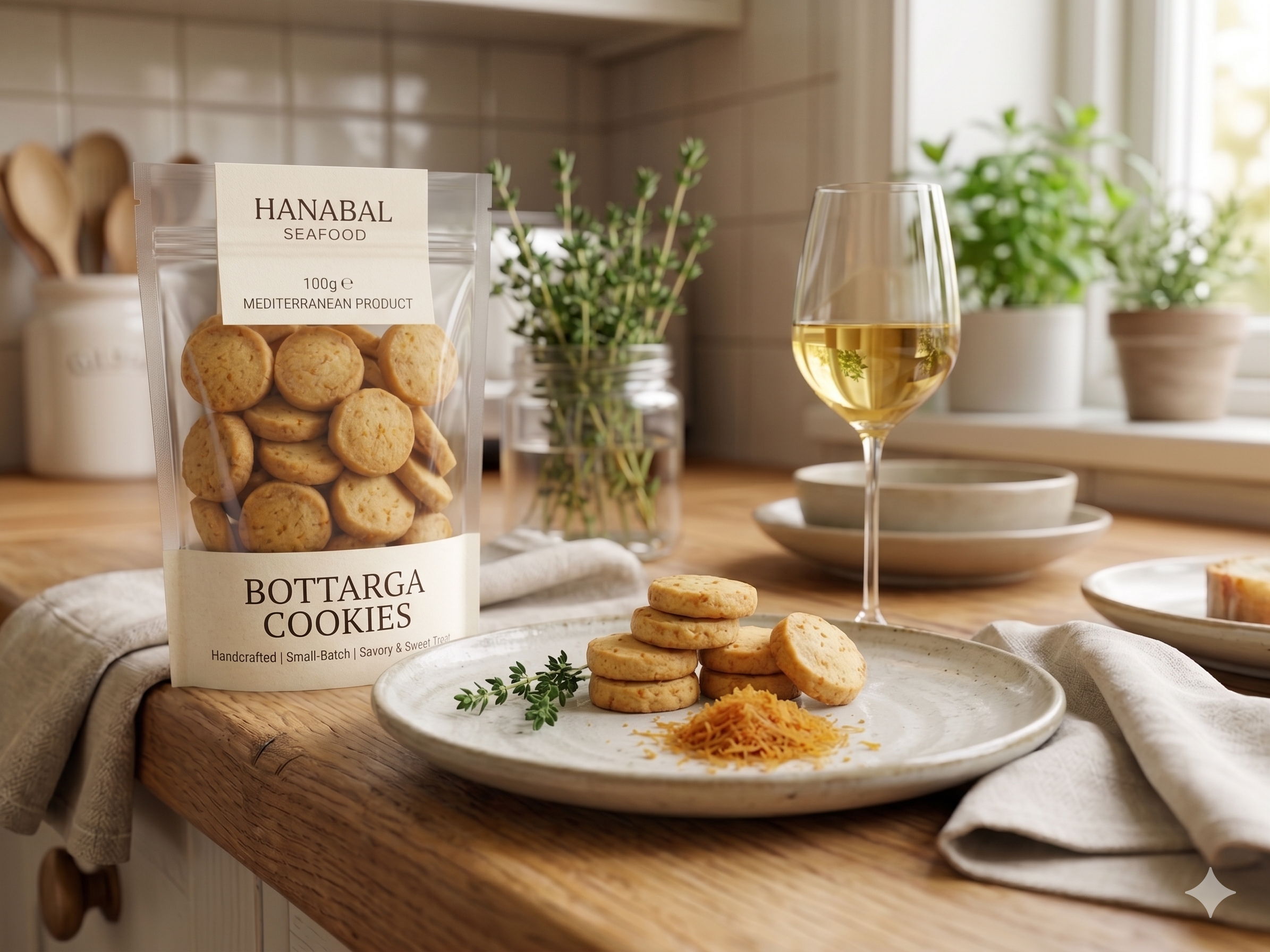 Bottarga Cookies