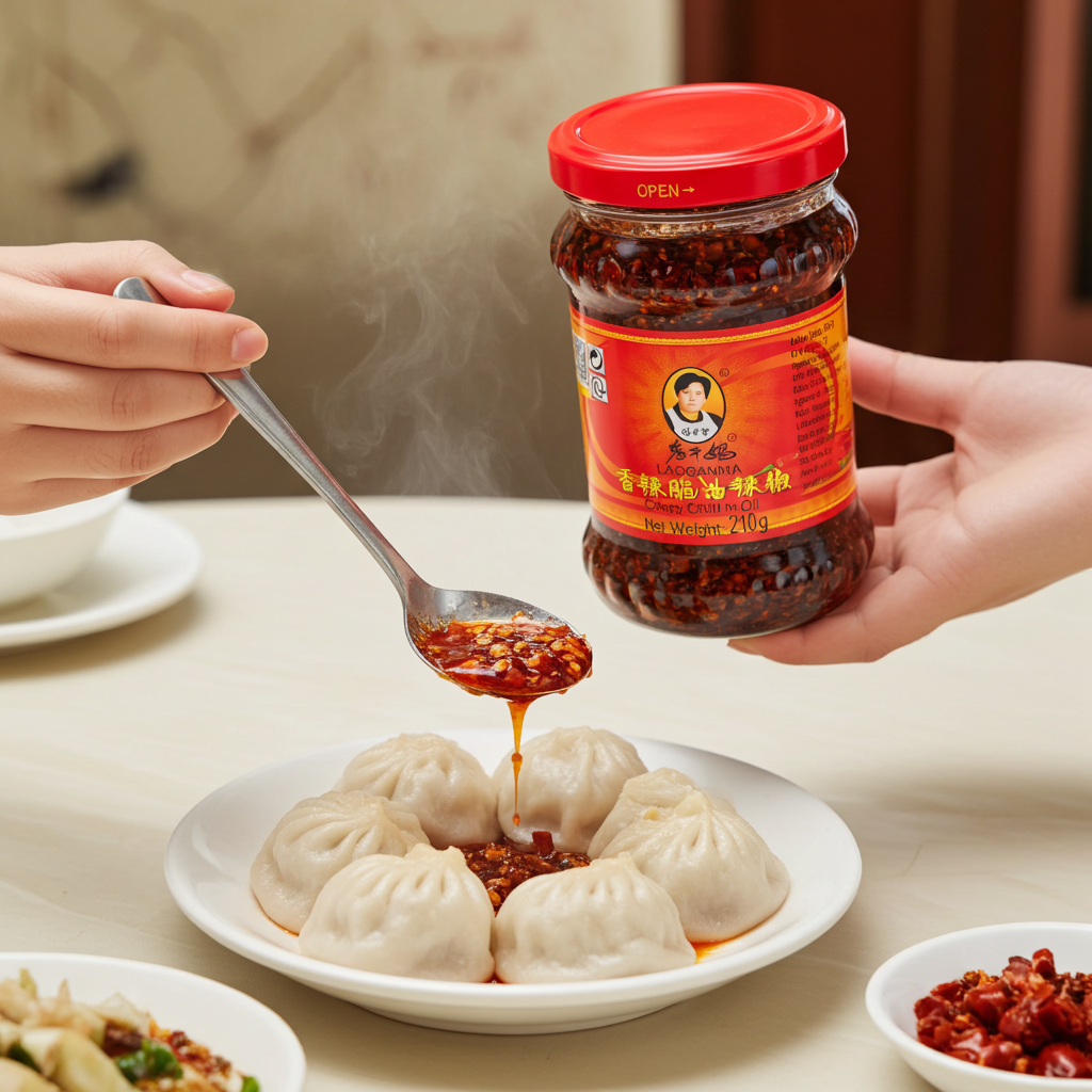 Lao Gan Ma Crispy Chilli in Oil – 210 g – product image 5