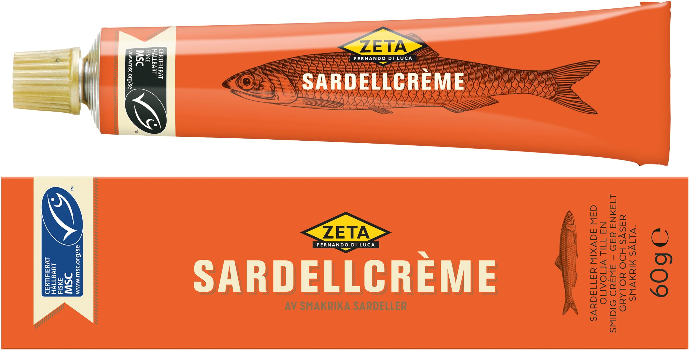 Zeta MSC Anchovy Cream – 60 g – product image 1