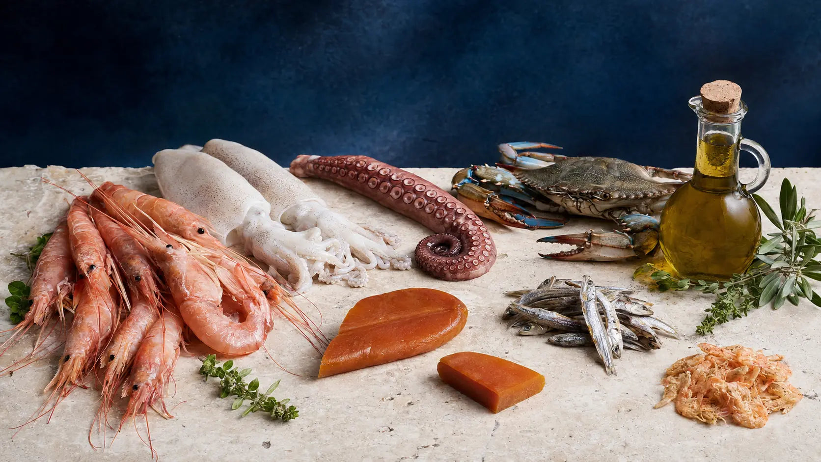 Hanabal Seafoods sortiment