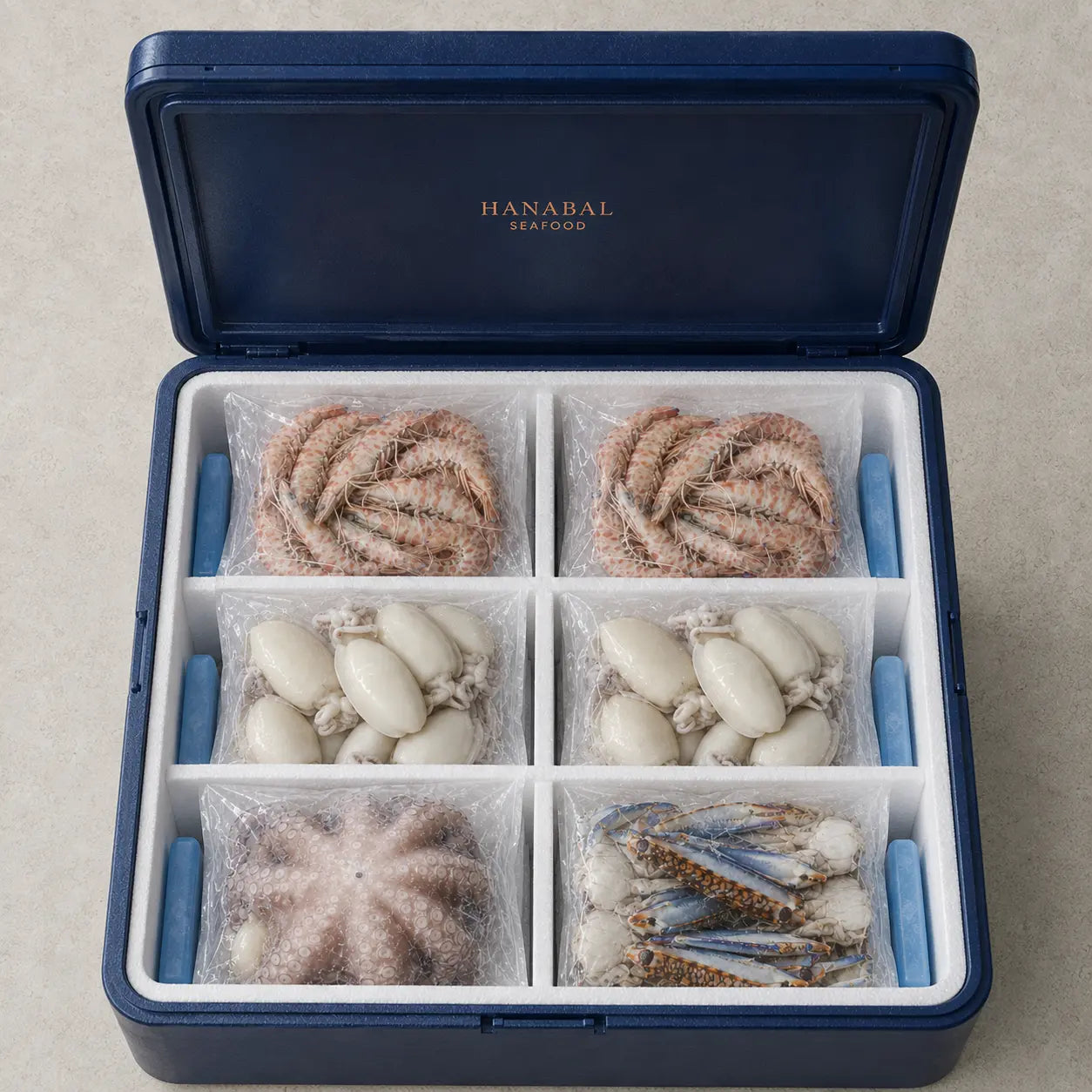 Fryst Seafood Grillbox Essential – 6 kg